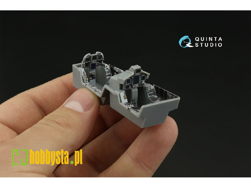 Boeing F/A-18 F Late And / Ea-18 G - 3d-printed & Coloured Interior (For Hobby Boss Kits) - zdjęcie 1 Boeing F/A-18 F Late And / Ea-18 G - 3d-printed & Coloured Interior (For Hobby Boss Kits) - zdjęcie 1