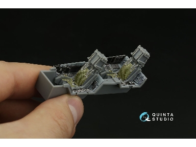 Boeing F/A-18 F Early - 3d-printed & Coloured Interior (For Hobby Boss Kits) - zdjęcie 1