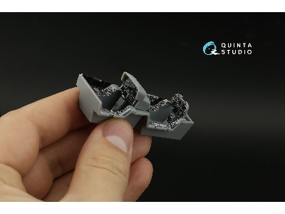 Boeing F/A-18 F Early - 3d-printed & Coloured Interior (For Hobby Boss Kits) - zdjęcie 8