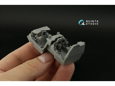 Boeing Ah-64 E Apache - 3d-printed & Coloured Interior (For Hsegawa Kits) - zdjęcie 1