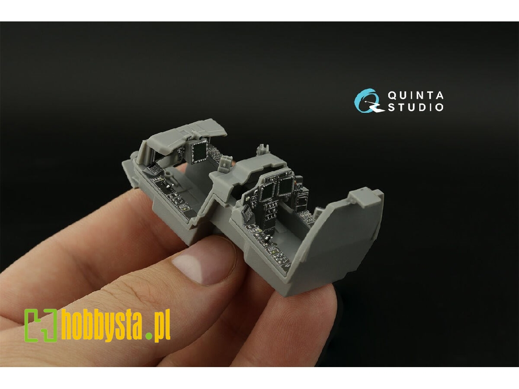 Boeing Ah-64 E Apache - 3d-printed & Coloured Interior (For Hsegawa Kits) - zdjęcie 1