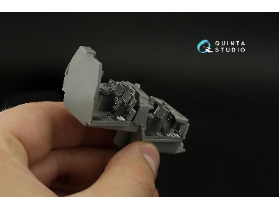 Boeing Ah-64 E Apache - 3d-printed & Coloured Interior (For Hsegawa Kits) - zdjęcie 8