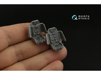 Boeing Ah-64 E Apache - 3d-printed & Coloured Interior (For Hsegawa Kits) - zdjęcie 10