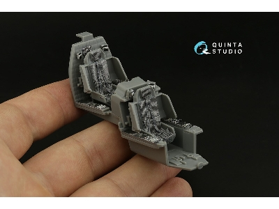 Boeing Ah-64 E Apache - 3d-printed & Coloured Interior (For Hsegawa Kits) - zdjęcie 11