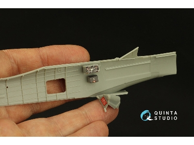 Focke Wulf Ta-152 H - 3d-printed & Coloured Interior (For Zoukei Mura Kits) - zdjęcie 8