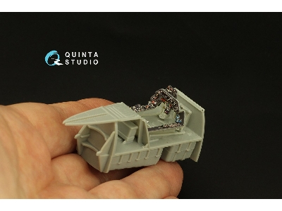 Focke Wulf Ta-152 H - 3d-printed & Coloured Interior (For Zoukei Mura Kits) - zdjęcie 9