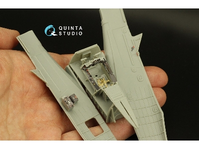Focke Wulf Ta-152 H - 3d-printed & Coloured Interior (For Zoukei Mura Kits) - zdjęcie 10