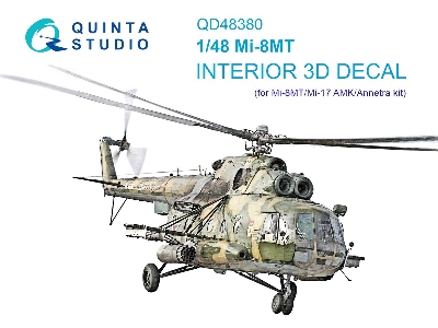 Mil Mi-8 Mt - 3d-printed & Coloured Interior (For Amk Kits) - zdjęcie 2