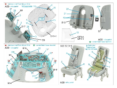 Mil Mi-8 Mt - 3d-printed & Coloured Interior (For Trumpeter Kits) - zdjęcie 12