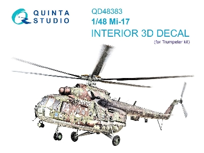 Mil Mi-17 - 3d-printed & Coloured Interior (For Trumpeter Kits) - zdjęcie 1