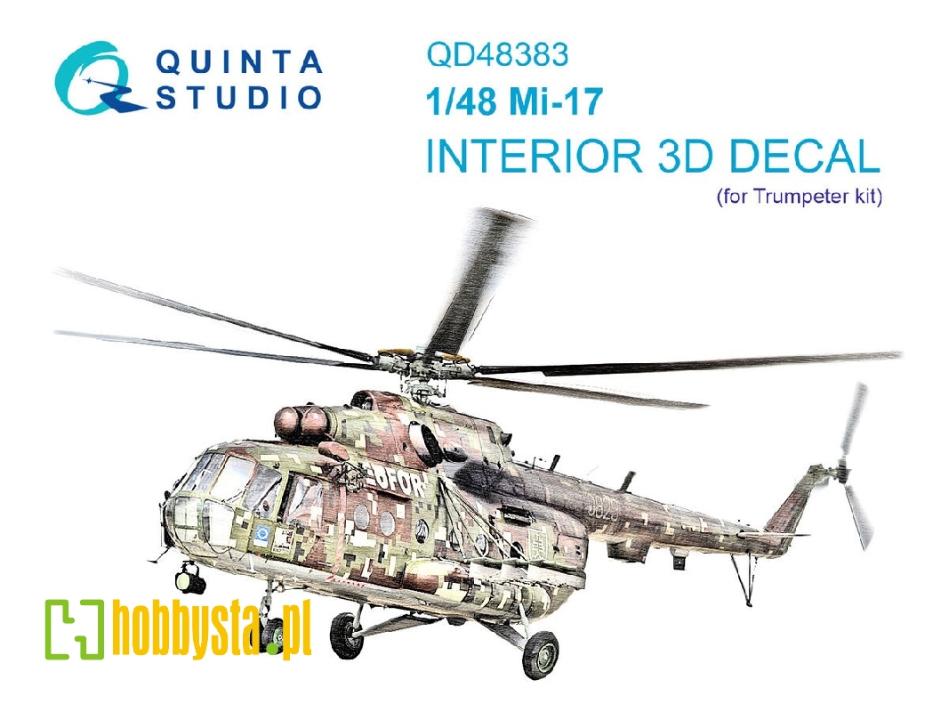 Mil Mi-17 - 3d-printed & Coloured Interior (For Trumpeter Kits) - zdjęcie 1 Mil Mi-17 - 3d-printed & Coloured Interior (For Trumpeter Kits) - zdjęcie 1