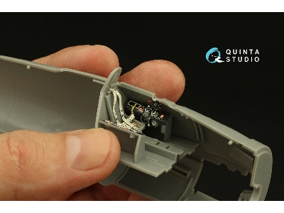 Grumman F8f-2 Bearcat - 3d-printed & Coloured Interior (For Hobby Boss Kits) - zdjęcie 7