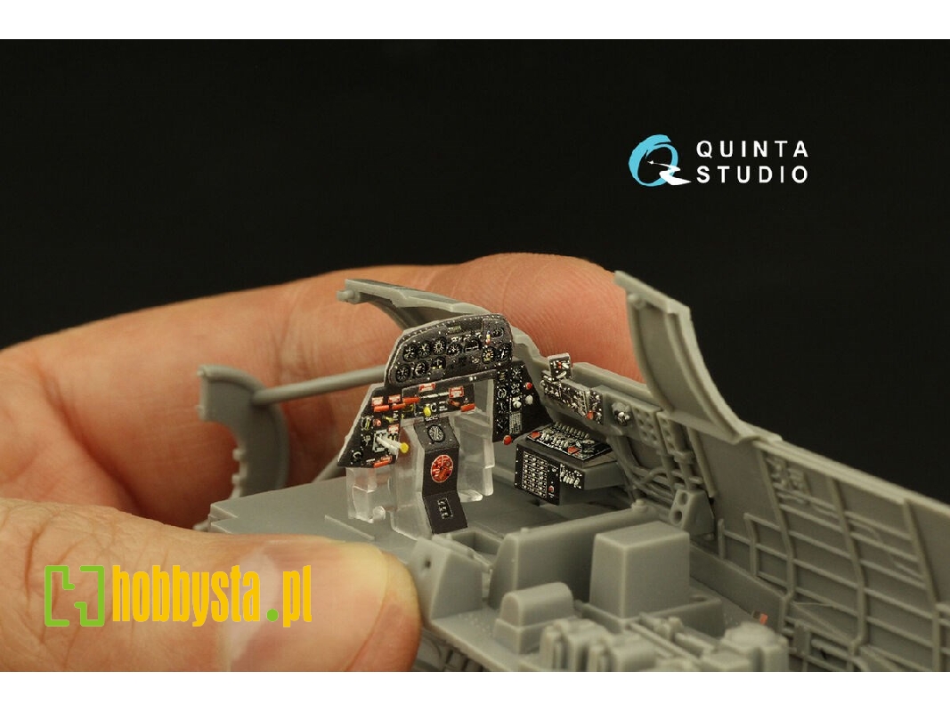 Grumman Tbm-3 Avenger - 3d-printed & Coloured Interior (For Accurate Miniatures / Academy And Italerikits) - zdjęcie 1 Grumman Tbm-3 Avenger - 3d-printed & Coloured Interior (For Accurate Miniatures / Academy And Italerikits) - zdjęcie 1