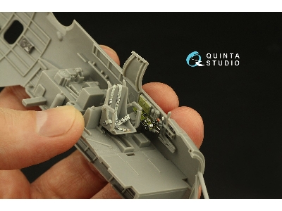 Grumman Tbm-3 Avenger - 3d-printed & Coloured Interior (For Accurate Miniatures / Academy And Italerikits) - zdjęcie 7