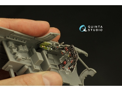 Grumman Tbm-3 Avenger - 3d-printed & Coloured Interior (For Accurate Miniatures / Academy And Italerikits) - zdjęcie 9