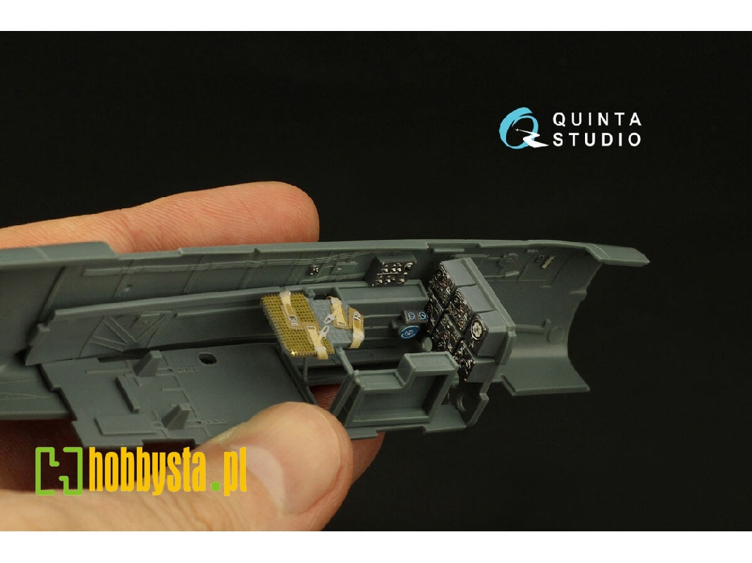 Messrschmitt Bf-110 G - 3d-printed & Coloured Interior (For Eduard Kits) - zdjęcie 1 Messrschmitt Bf-110 G - 3d-printed & Coloured Interior (For Eduard Kits) - zdjęcie 1