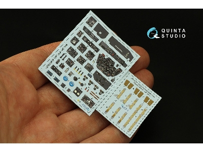 Messrschmitt Bf-110 G - 3d-printed & Coloured Interior (For Eduard Kits) - zdjęcie 3