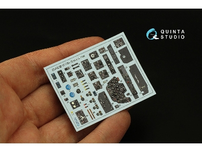 Messrschmitt Bf-110 G - 3d-printed & Coloured Interior (For Eduard Kits) - zdjęcie 4