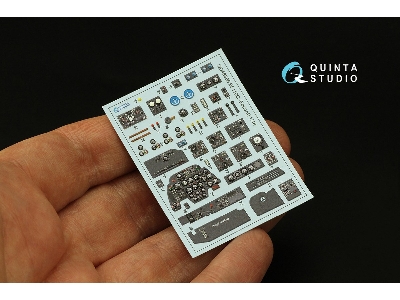 Messrschmitt Bf-110 G - 3d-printed & Coloured Interior (For Eduard Kits) - zdjęcie 5