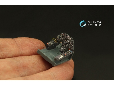 Messrschmitt Bf-110 G - 3d-printed & Coloured Interior (For Eduard Kits) - zdjęcie 6