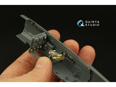 Messrschmitt Bf-110 G - 3d-printed & Coloured Interior (For Eduard Kits) - zdjęcie 7