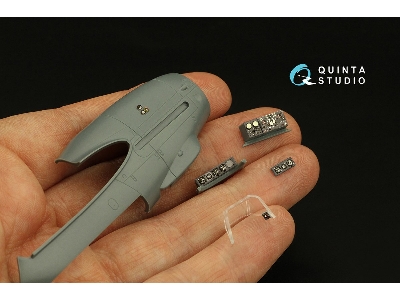 Messrschmitt Bf-110 G - 3d-printed & Coloured Interior (For Eduard Kits) - zdjęcie 10