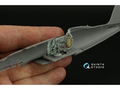Macchi C.202 Folgore Early - 3d-printed & Coloured Interior (For Hasegawa / Eduard Kits) - zdjęcie 1