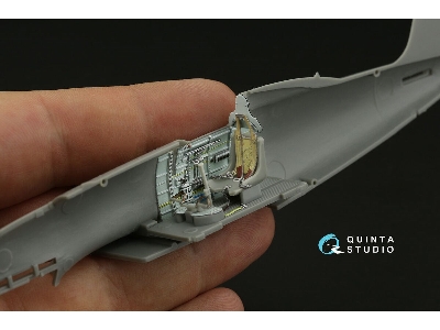 Macchi C.202 Folgore Late - 3d-printed & Coloured Interior (For Hasegawa / Eduard Kits) - zdjęcie 1