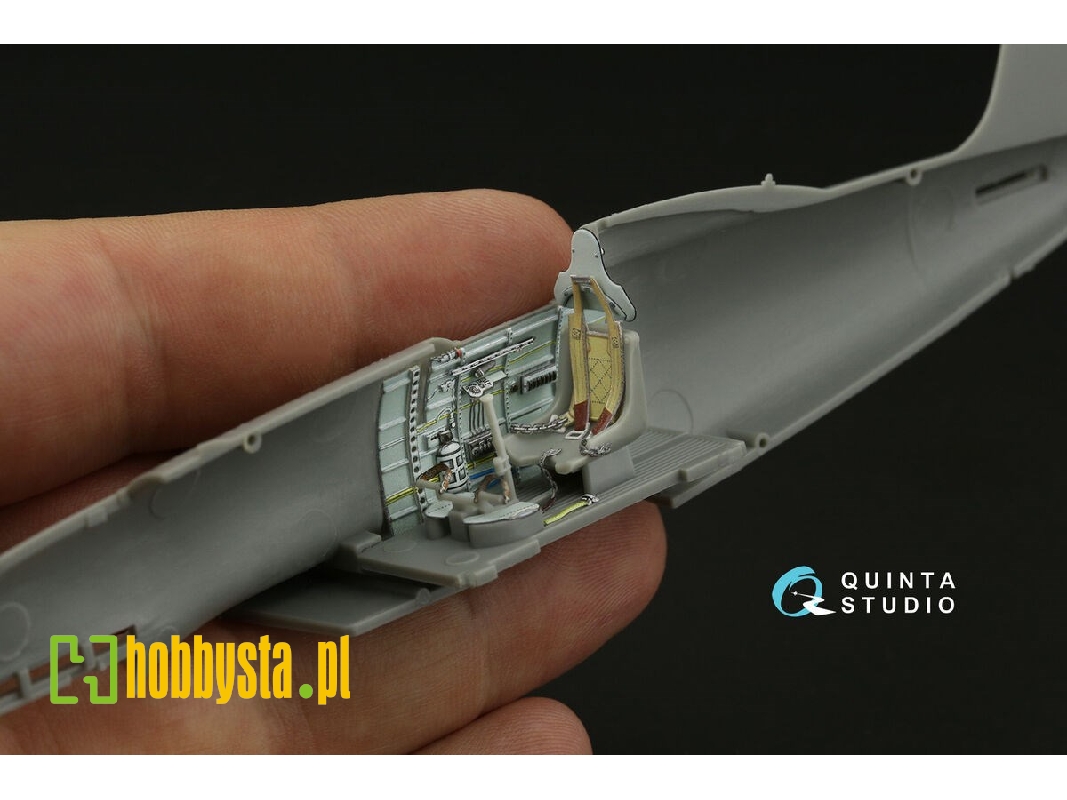Macchi C.202 Folgore Late - 3d-printed & Coloured Interior (For Hasegawa / Eduard Kits) - zdjęcie 1