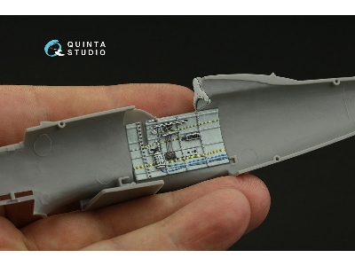 Macchi C.202 Folgore Late - 3d-printed & Coloured Interior (For Hasegawa / Eduard Kits) - zdjęcie 10