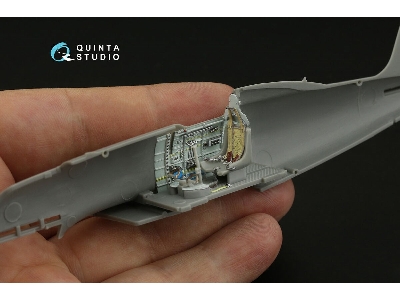 Macchi C.205 Veltro - 3d-printed & Coloured Interior (For Hasegawa And Italeri Kits) - zdjęcie 1