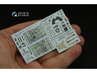 Macchi C.205 Veltro - 3d-printed & Coloured Interior (For Hasegawa And Italeri Kits) - zdjęcie 3