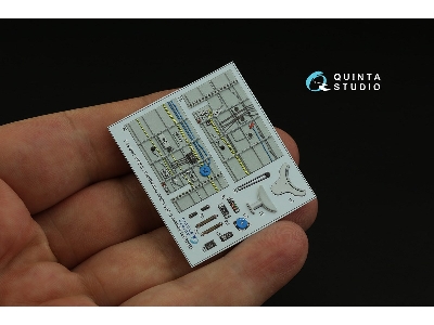 Macchi C.205 Veltro - 3d-printed & Coloured Interior (For Hasegawa And Italeri Kits) - zdjęcie 7