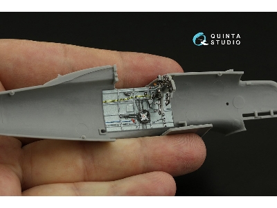 Macchi C.205 Veltro - 3d-printed & Coloured Interior (For Hasegawa And Italeri Kits) - zdjęcie 9