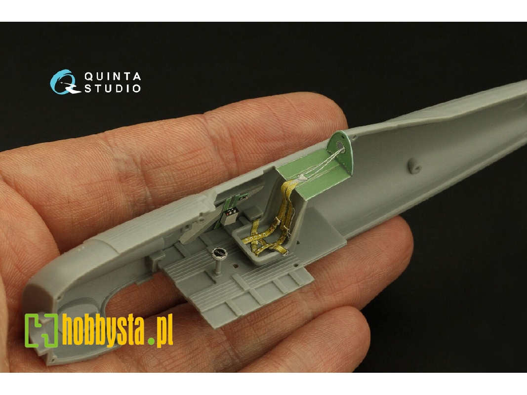 Gloster Gladiator Mk.I - 3d-printed & Coloured Interior (For I Love Kit Kits) - zdjęcie 1 Gloster Gladiator Mk.I - 3d-printed & Coloured Interior (For I Love Kit Kits) - zdjęcie 1