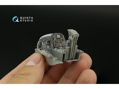 Grumman A-6 E Tram - 3d-printed & Coloured Interior (For Kinetic Kits) - zdjęcie 1