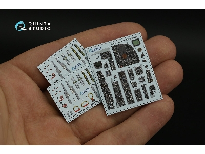 Grumman A-6 E Tram - 3d-printed & Coloured Interior (For Kinetic Kits) - zdjęcie 3