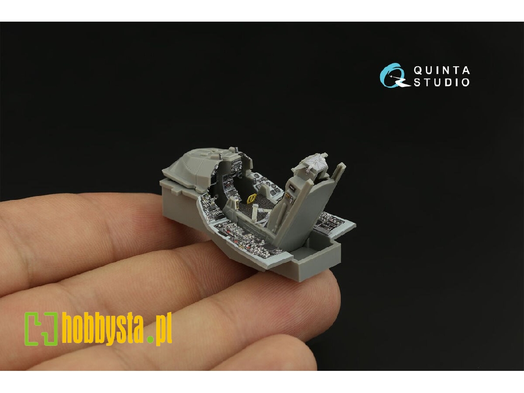 General Dynamics F-16 C Block 25 - 3d-printed & Coloured Interior (For Kinetic Kits) - zdjęcie 1 General Dynamics F-16 C Block 25 - 3d-printed & Coloured Interior (For Kinetic Kits) - zdjęcie 1