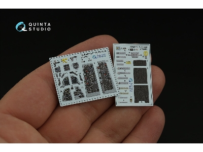 General Dynamics F-16 C Block 25 - 3d-printed & Coloured Interior (For Kinetic Kits) - zdjęcie 3