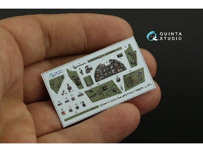 Hawker Hurricane Family - 3d-printed & Coloured Interior (For Hobby Boss Kits) - zdjęcie 4