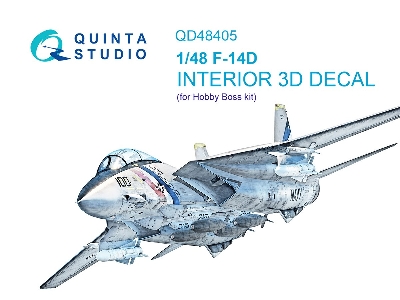 Grumman F-14 D Tomcat - 3d-printed & Coloured Interior (For Hobby Boss Kits) - zdjęcie 2