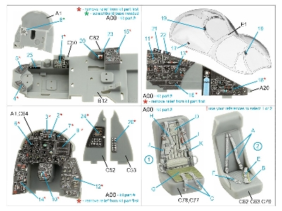 Mil Mi-24 Nato Hind - 3d-printed & Coloured Interior (For Trumpeter Kits) - zdjęcie 13
