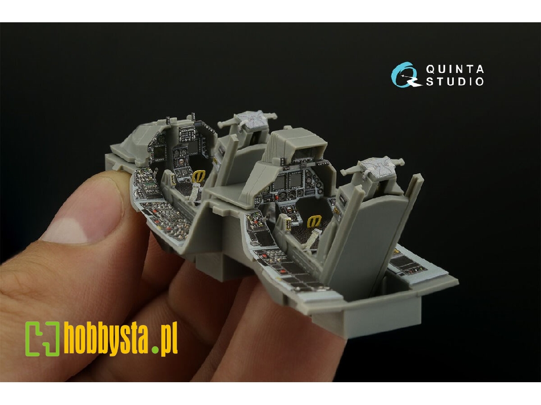 General Dynamics F-16 D Block 50 - 3d-printed & Coloured Interior (For Kinetic Kits) - zdjęcie 1
