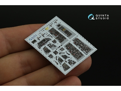 General Dynamics F-16 D Block 50 - 3d-printed & Coloured Interior (For Kinetic Kits) - zdjęcie 5