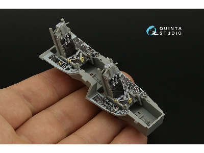 General Dynamics F-16 D Block 50 - 3d-printed & Coloured Interior (For Kinetic Kits) - zdjęcie 9