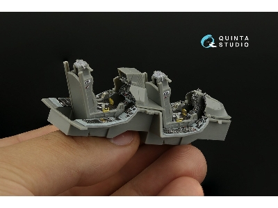 General Dynamics F-16 D Block 50 - 3d-printed & Coloured Interior (For Kinetic Kits) - zdjęcie 11
