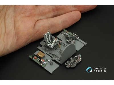 Republic P-47 D Thunderbolt Bubbletop - 3d-printed & Coloured Interior (For Tamiya Kits) - zdjęcie 6