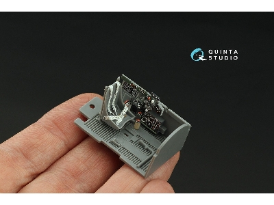 Republic P-47 D Thunderbolt Bubbletop - 3d-printed & Coloured Interior (For Tamiya Kits) - zdjęcie 7