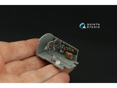 Republic P-47 D Thunderbolt Bubbletop - 3d-printed & Coloured Interior (For Tamiya Kits) - zdjęcie 8