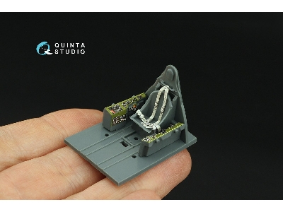 Grumman F6 F-3e/N Hellcat - 3d-printed & Coloured Interior (For Eduard Kits) - zdjęcie 7
